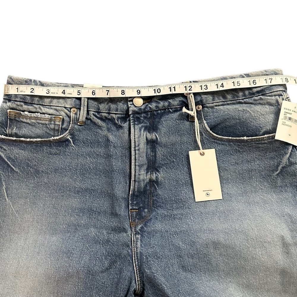 Good American Good Classic Jeans Size 14/32 NWT - Picture 8 of 8